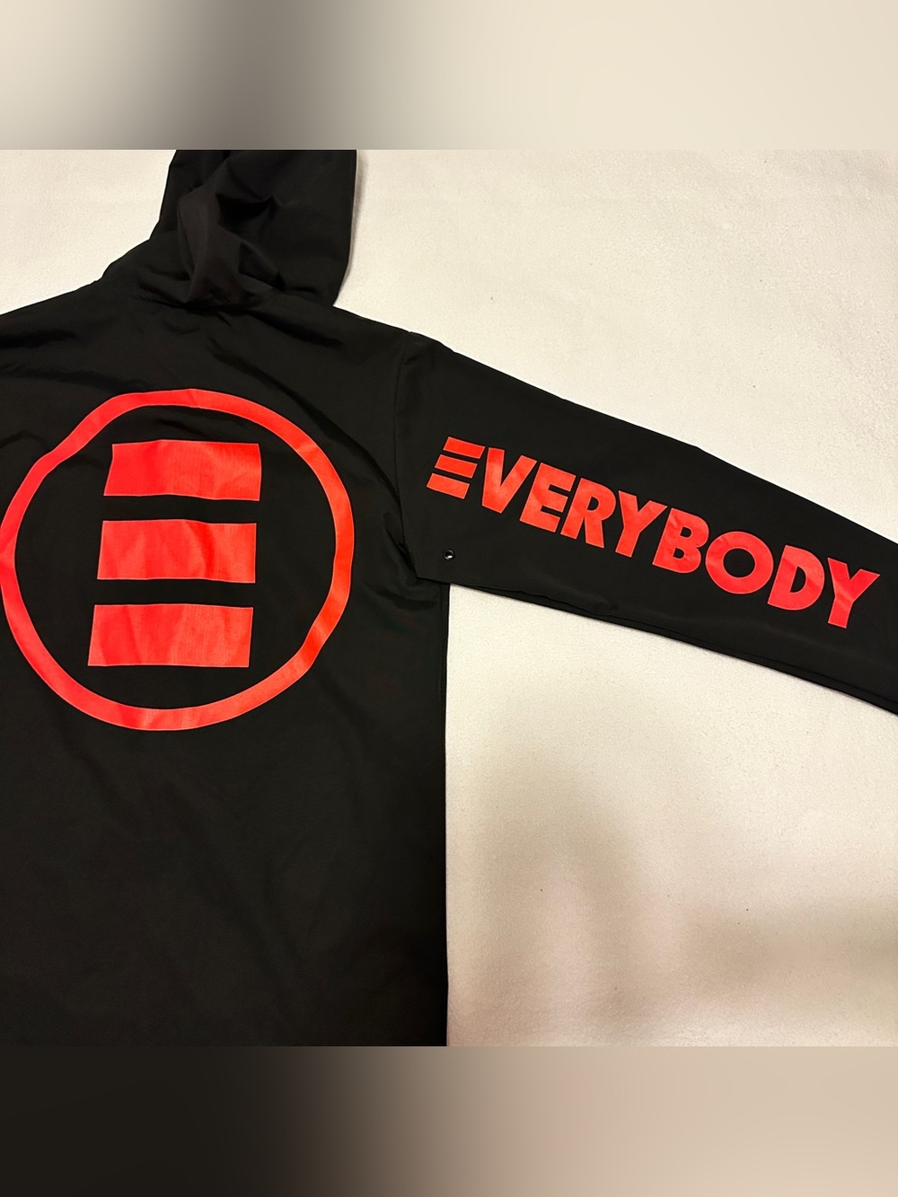 Logic Everybody Windbreaker Jacket Hooded Rap Tour Merch - size S.